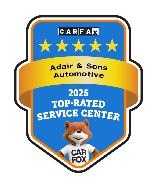 2025 Carfax Top Rated Service Center Badge