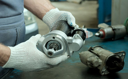 Car Starter Motor Check