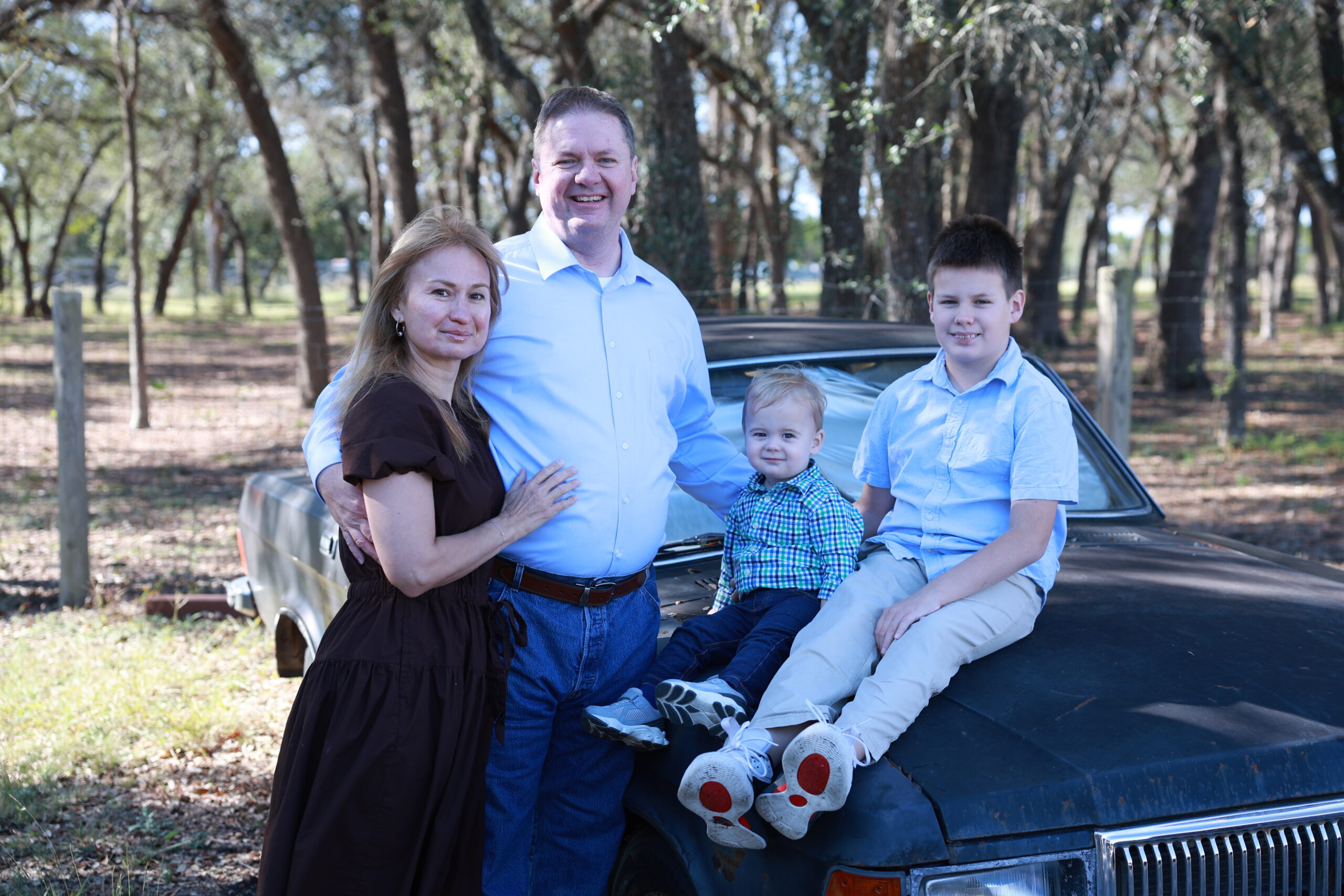 The Adair Family (Jerry, Elena, and David)