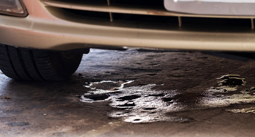 Car Fuel Pump Leak