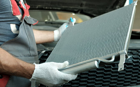 New Audi Radiator Installation